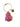 Keychain Rose Duck - Sleutelhanger Roze Badeend