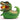 Green Dino Duck XL - Groene Dino Badeend XL