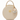 White Luxe Glitter Keychain - Witte Luxe Glitter Sleutelhanger