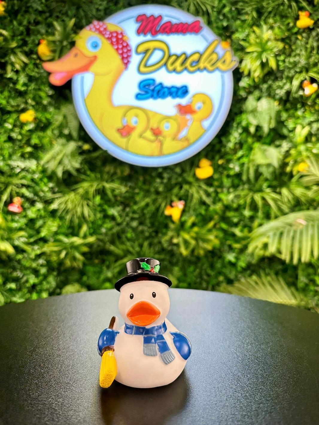 Snow Man Duck