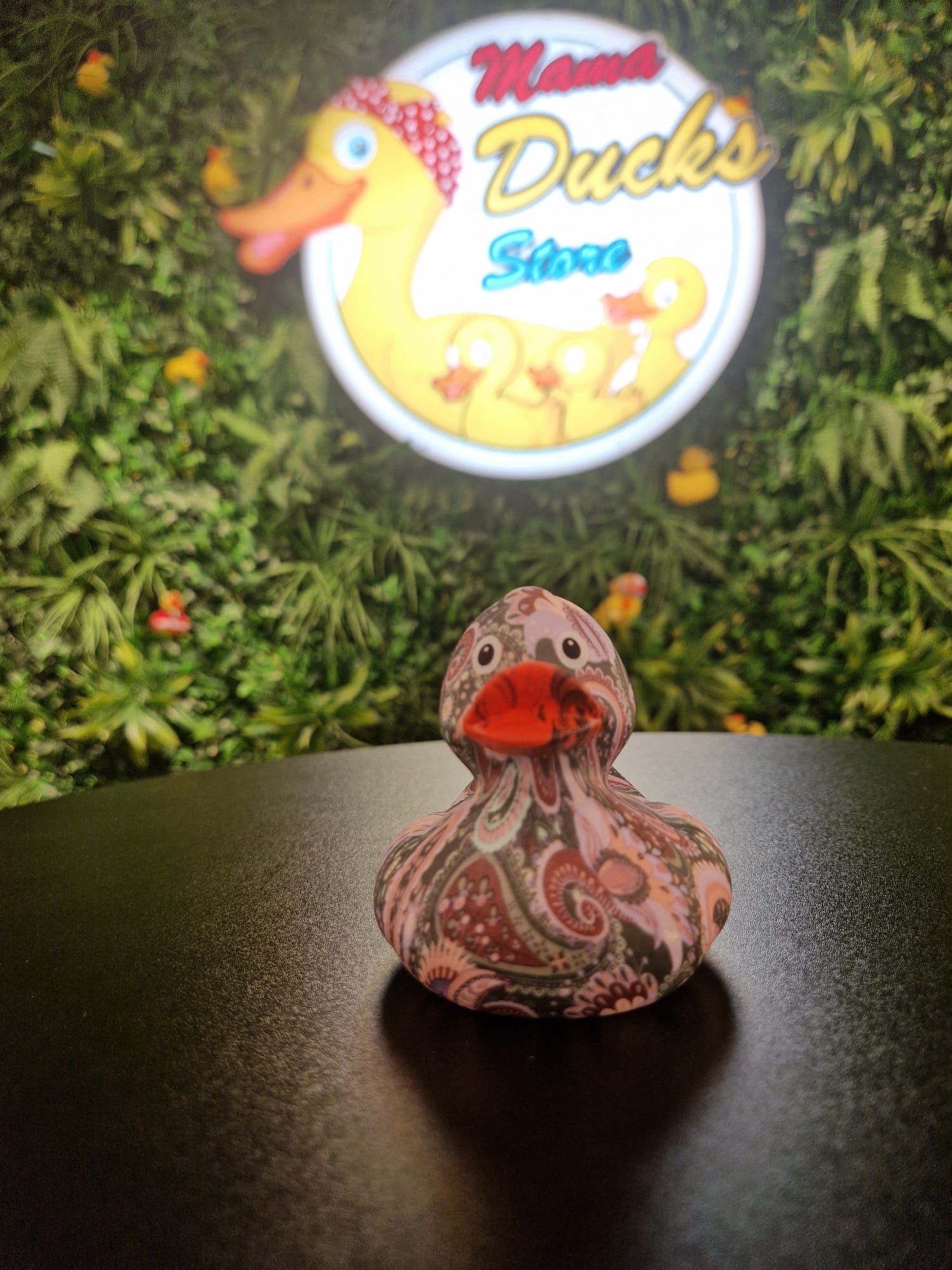Purple Swirl Duck - Paarse Swirl Eend